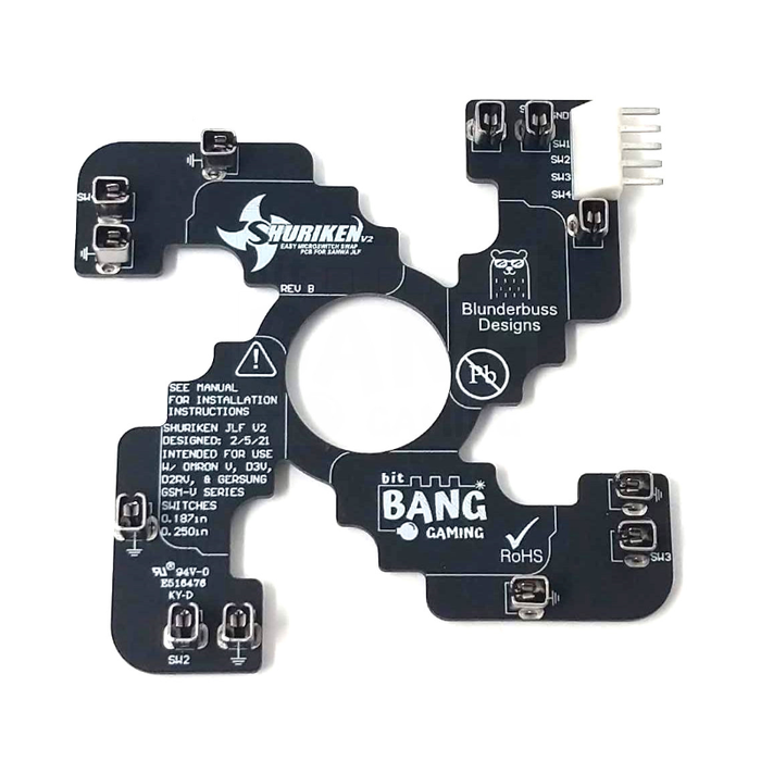 Shuriken PCBs: Mod Like a Ninja